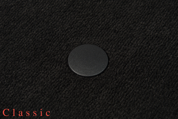 Коврики текстильные "Классик" для Renault Sandero I (хэтчбек 5 дв) 2009 - 2014, черные, 5шт.