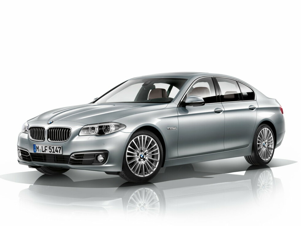 Коврики текстильные "Классик" для BMW 5-Series (седан  4WD / F10) 2013 - 2017, черные, 5шт.