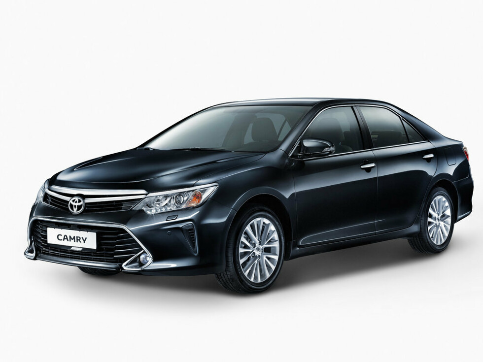 Коврики текстильные "Классик" для Toyota Camry (седан / XV55) 2014 - 2017, черные, 1шт.