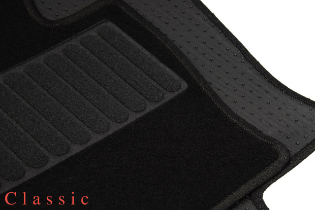 Коврики текстильные "Классик" для Mercedes-Benz M-Class III (suv / W166) 2011 - 2015, черные, 5шт.
