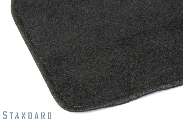 Коврики текстильные "Стандарт" для Kia Ceed II (универсал / JD) 2012 - 2016, черные, 1шт.