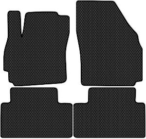 Коврики ЭВА "Сота" для Mazda 5 (минивэн / CR) 2007 - 2011, черные, 4шт.