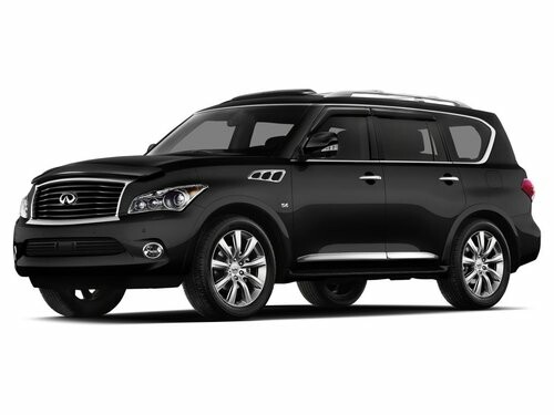 Коврики ЭВА "EVA ромб" для Infiniti QX80 (suv) 2013 - 2017, черные, 1шт.