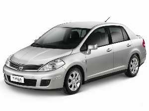 Коврики EVA для Nissan Tiida (седан / C11) 2010 - 2014